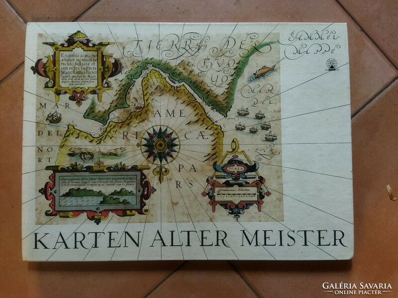 Karten alter meister 24 reproductions of old maps and descriptions in German