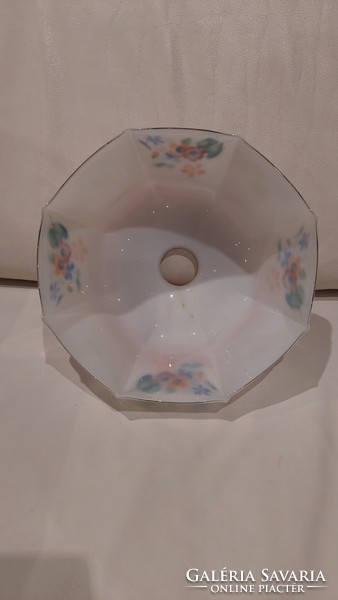Antique milk glass lampshade