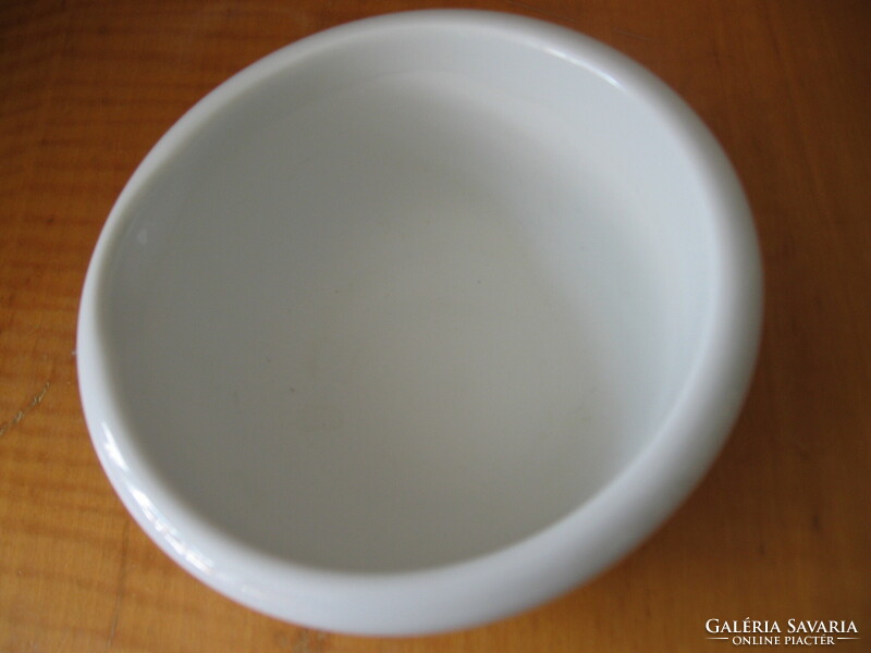 Externally glazed porcelain apothecary mortar, rubbing bowl, rubbing cup iii