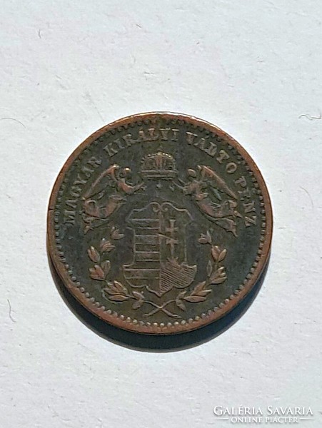 1868 Angelic Hungarian coat of arms 1868 in good condition.