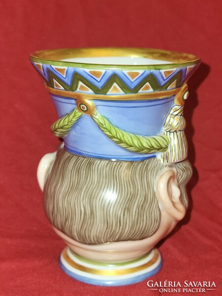 Antique hussar decorative cup from Herend is a rarity