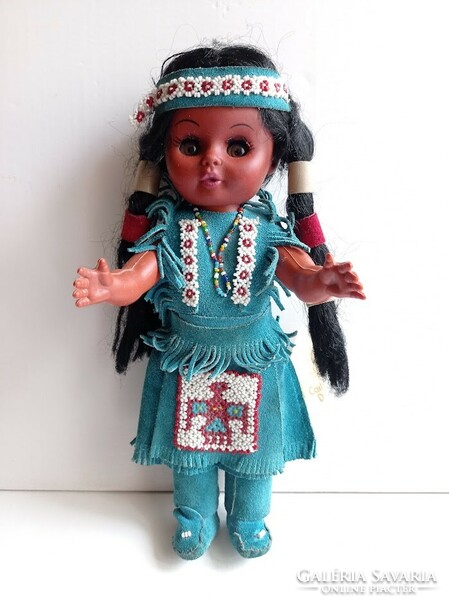 Vintage Carlson Dolls Negro Indian Girl Doll