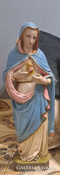 Huge antique statue of Mary 78 cm