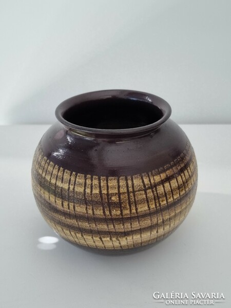 Judit Karsay modern style applied art ceramic vase