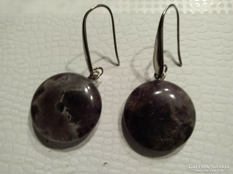 Amethyst stone earrings