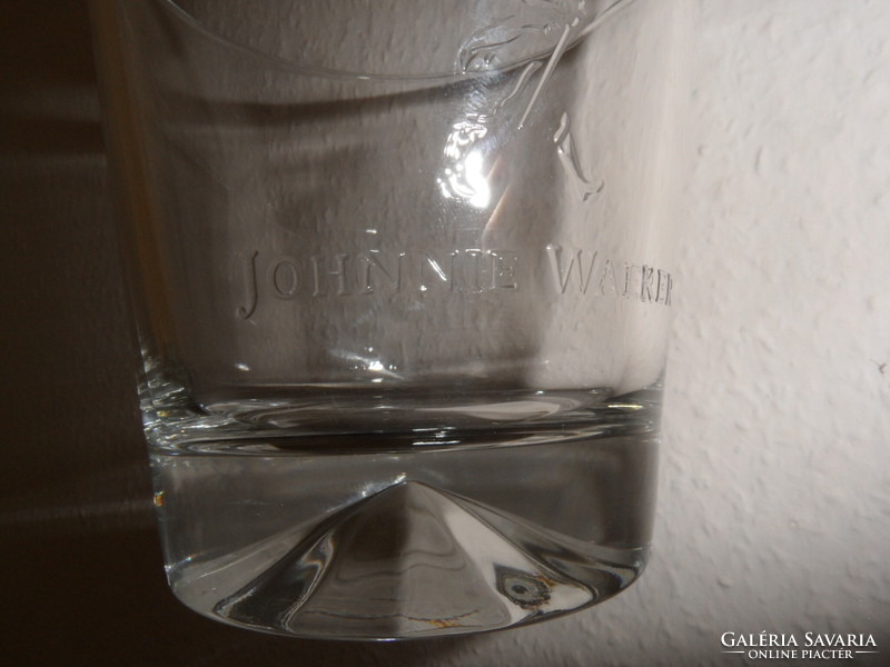JOHNNIE WALKER üveg pohár ( 2 db. )