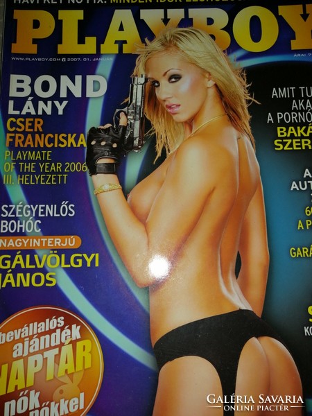 Playboy magazine 2007.Jan.