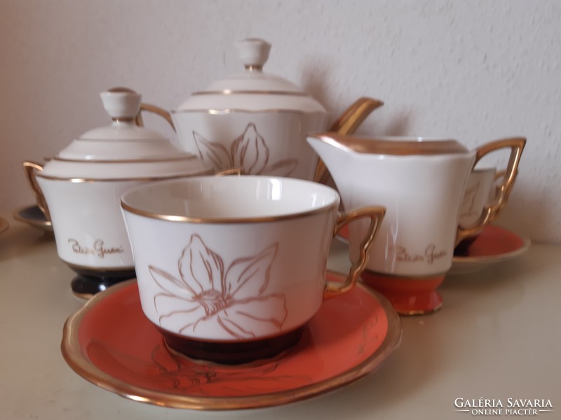 Zsolnay Gucci tea set
