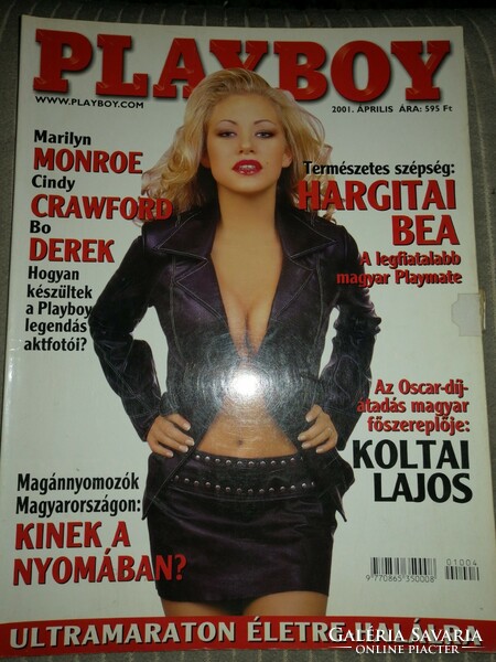 Playboy magazin 2001.ápr.