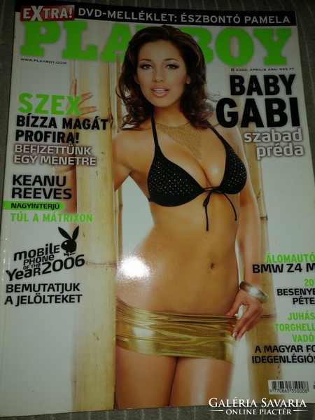 Playboy magazin 2006.ápr.