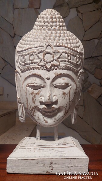 Faragott fa Buddha, 50 cm