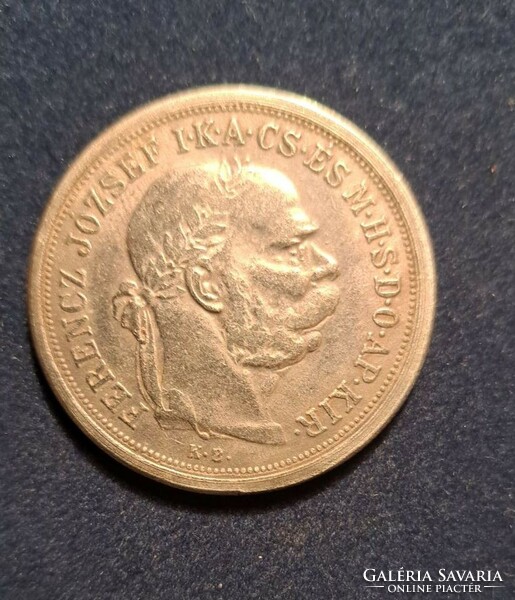 Large József Ferenc 5 crown commemorative coin (not silver)