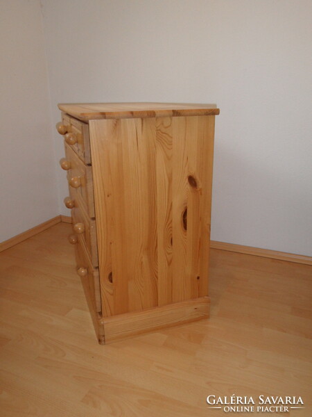 Solid pine chest of drawers, chest of drawers