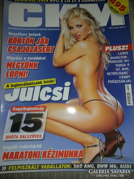 CKM férfi magazin 2007.febr.
