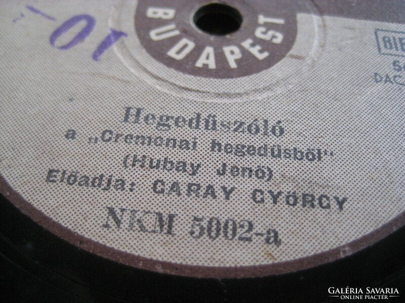 Gramophone records, 6 pieces, 78 revolutions