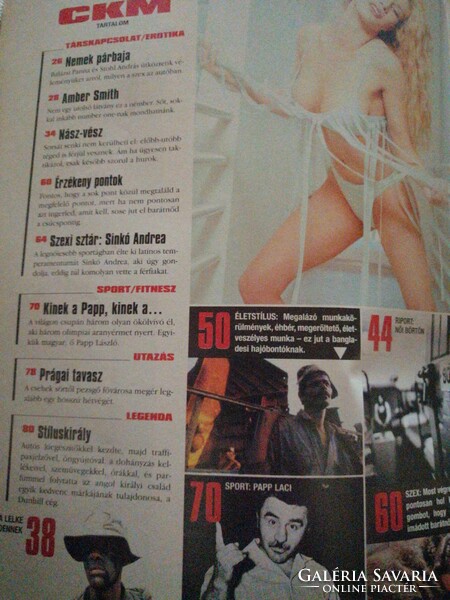 Ckm men's magazine 2001.Apr.