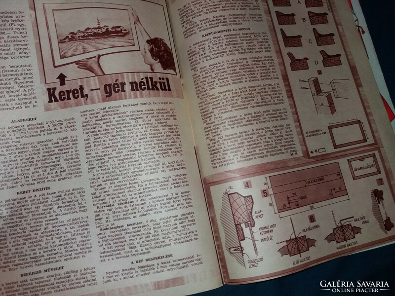 1974.február EZERMESTER magyar barkács hobby újság magazin a képek szerint