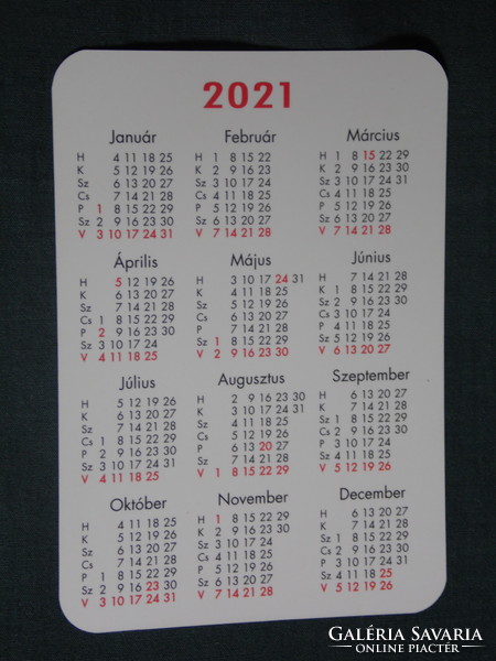 Card calendar, panna pharmacy, pharmacy, Pécs, flower, plant, seed grass, 2021 (1)