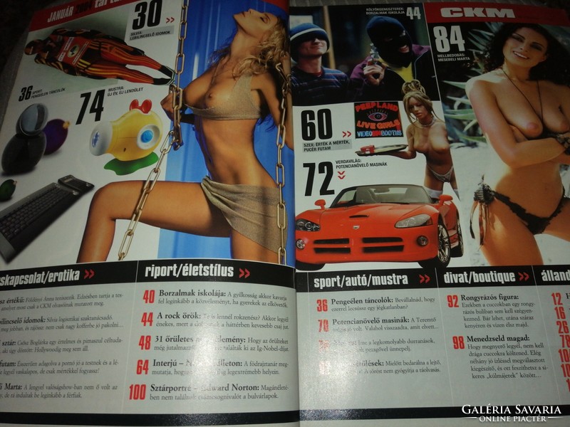Ckm men's magazine 2004.Jan.