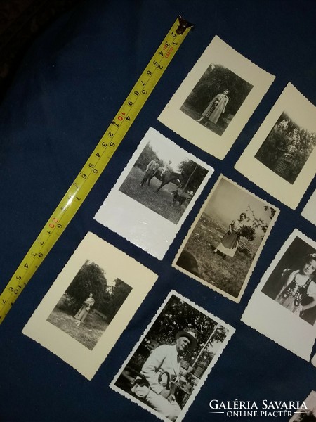 1940 - 50 , 26 darabos fénykép fotó vegyes csomag mennyiség minőség méretek a a képek szerint