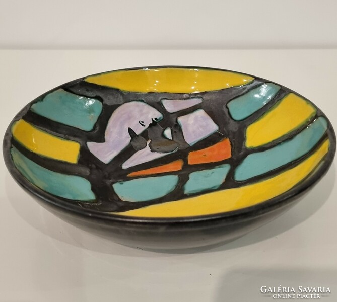 Craft ceramic bowl - 21 cm