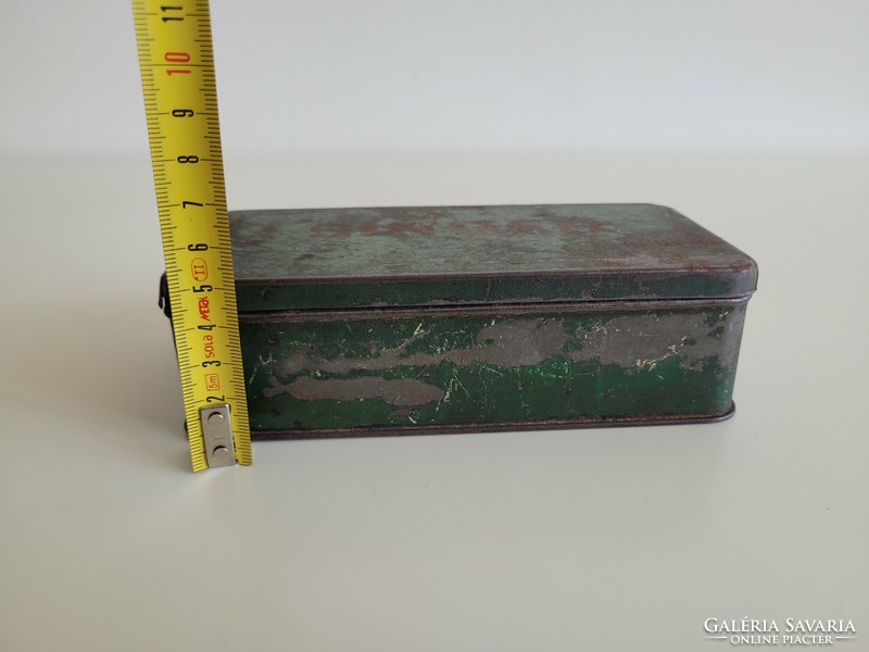 Old singer tin sewing machine box metal box
