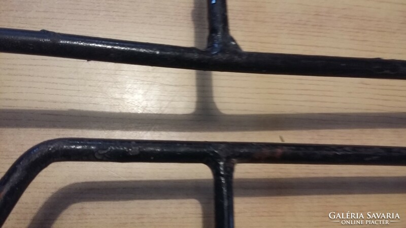 Old iron shelf bracket, metal frame