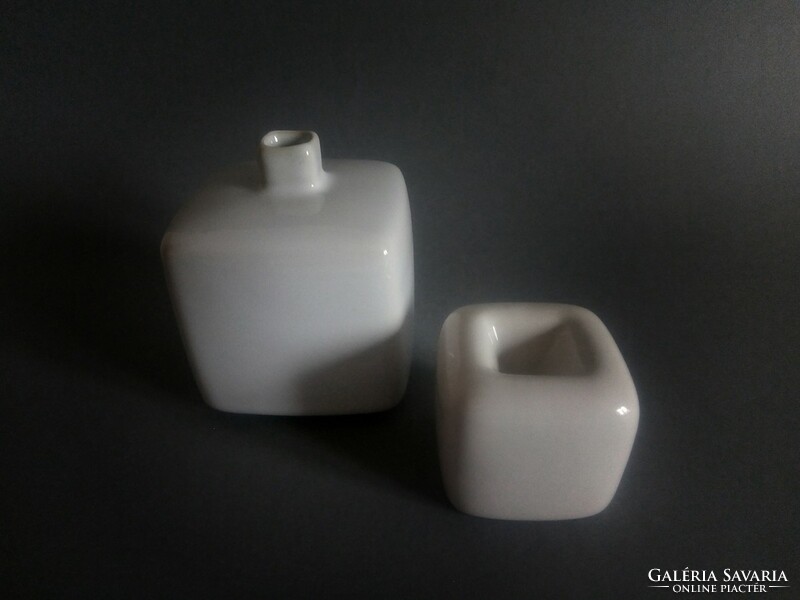 Ultra rare Luca Trazzi 'Mr.&Mrs' designer ceramic 'fragrance sculpture' Italy 2010