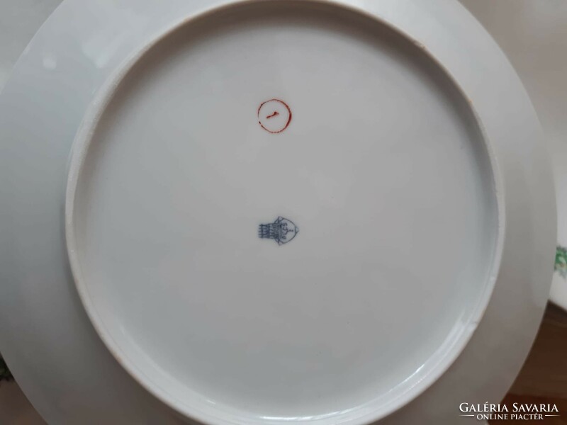 Zsolnay porcelán tányér, tányérkészlet
