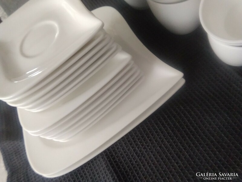 Verso design - porcelain tea and coffee set / 6 persons
