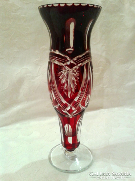 Antique, beautiful polished vase 25 cm