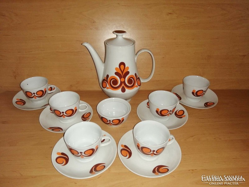 Colditz porcelain cookie plate and coffee set in one (24/d)