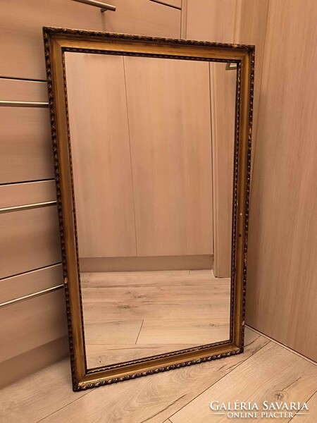 Antique gilded mirror in age-appropriate condition!