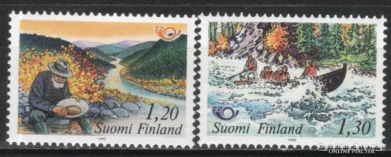 Finnország 0437 Mi 922-923 postatiszta        1,20 Euró