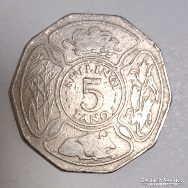 1972. Tanzania 5 shillings (852)