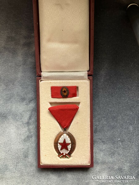 Order of Merit bronze degree with miniature in box