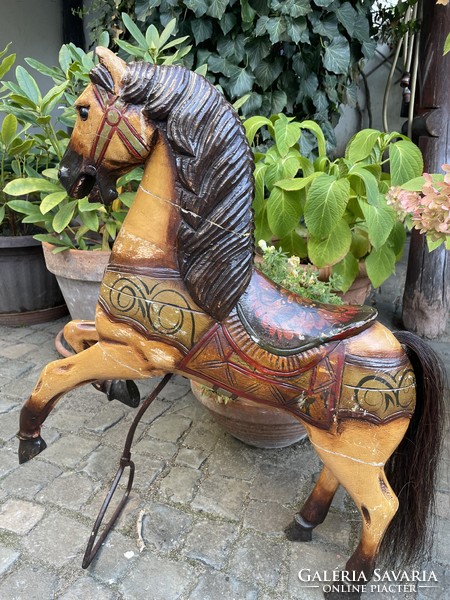 Carousel horse in good condition