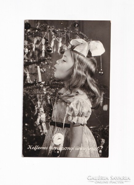 K:01 Christmas card black and white 02
