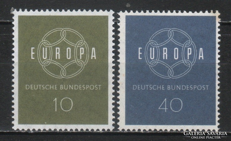 Postatiszta Bundes 1729 Mi 320-321       2,00 Euró