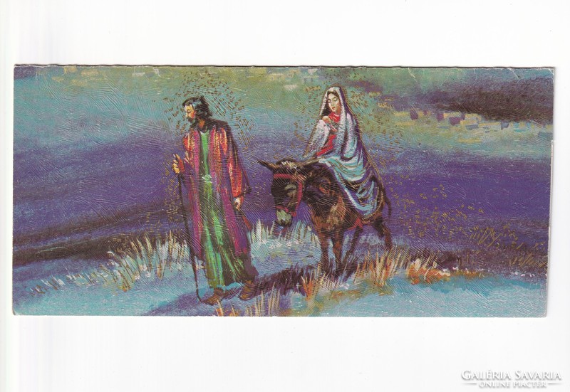 K:037 Karácsonyi nagyalakú képeslap