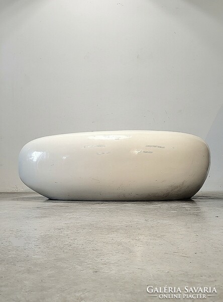 Coffee table in the shape of space age pebbles