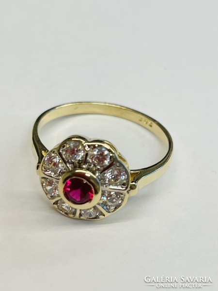 Arany vintage női gyűrű 57M