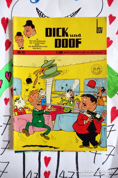 1972 / Dick und doof / old newspapers comics magazines no.: 25698