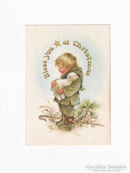 K:025 Karácsonyi üdv. kártya - képeslap