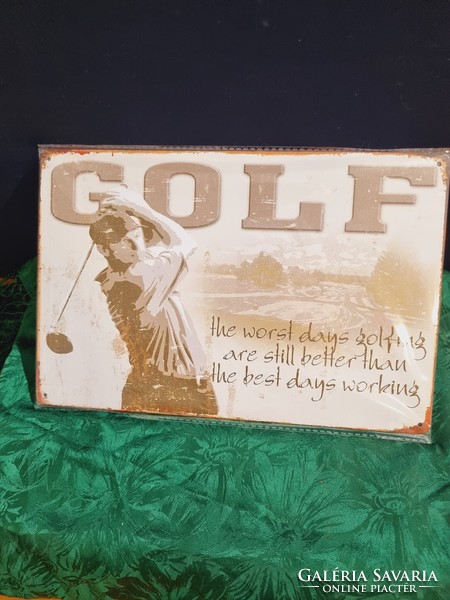 Golf vintage metal sign new! (79)