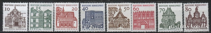 Postatiszta Bundes 1741 Mi 454-461      6,00 Euró