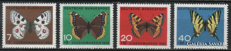 Postatiszta Bundes 1733 Mi 376-379       3,50 Euró