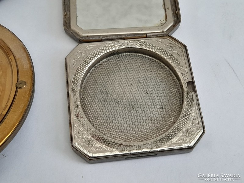 2 old mirrored powder boxes together, Moscow