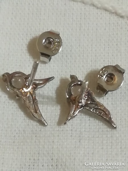 Silver filled, 925 hallmarked earrings, in one set.