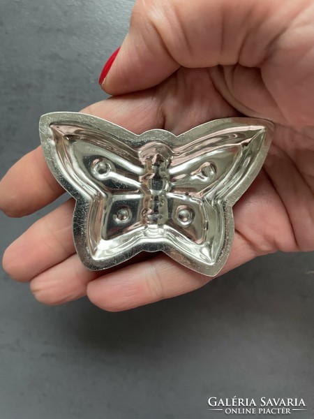 5 metal cake baking molds, chocolate moulds, - butterfly, butterfly